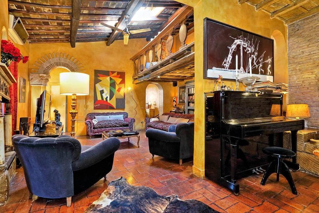Spectacular Luxury Flat In Trastevere Róma Kültér fotó