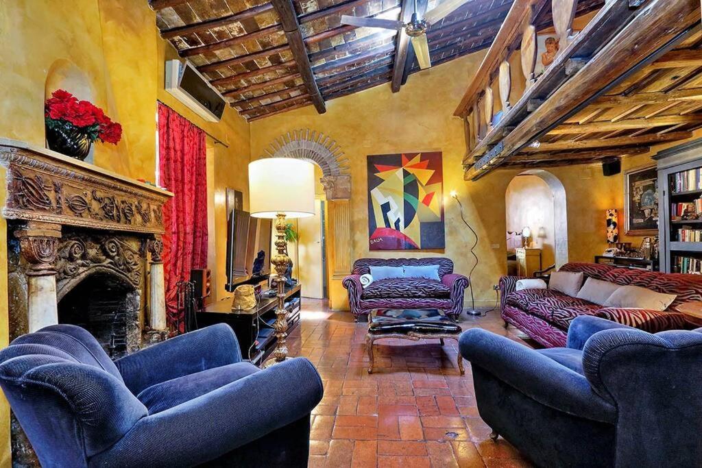 Spectacular Luxury Flat In Trastevere Róma Kültér fotó